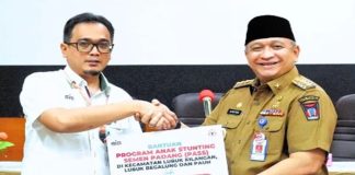 Komitmen Atasi Stunting, PT Semen Padang Salurkan Bantuan Peningkatan Kapasitas TPK Kota Padang