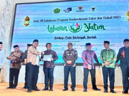 Raih Penghargaan Pendukung Program Kota Waqaf, Gubernur Sumbar : Kita Terus Maksimalkan Potensi Waqaf