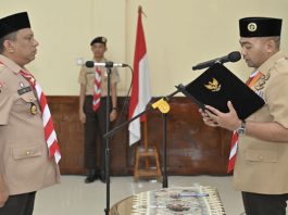 Lantik Pengurus Pramuka Mentawai 2023-2028, Audy Joinaldy Tekankan Kesiapan dalam Menghadapi Tantangan Zaman