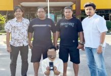 Polresta Padang Tangkap Pelaku Pencurian HP di Area Masjid Raya Pasar Baru