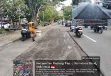 DPUPR Padang Percepat Penanganan Kerusakan Jalan melalui Tambal Sulam
