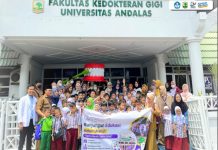 Mengawali tahun 2024 RSGM dan Fakultas Kedokteran Gigi Universitas Andalas Membangun Kesadaran Kesehatan Gigi Pengabdian Masyarakat di SD IT Adzkia 2 Padang