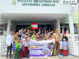 Mengawali tahun 2024 RSGM dan Fakultas Kedokteran Gigi Universitas Andalas Membangun Kesadaran Kesehatan Gigi Pengabdian Masyarakat di SD IT Adzkia 2 Padang