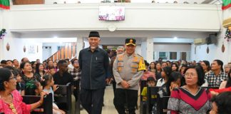 Kapolda Sumbar Tinjau Gereja dan Pos Pengamanan Pada Malam Natal 2024