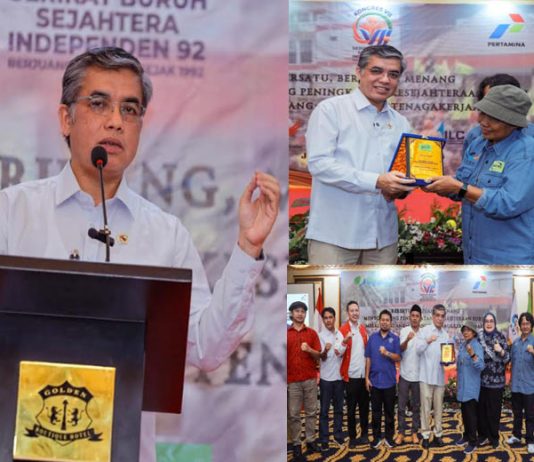 Menaker Ajak Serikat Pekerja Kokohkan Kompetensi Hadapi Transformasi Dunia Kerja