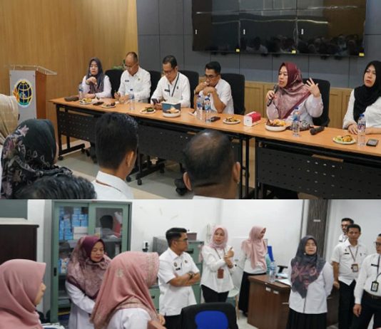 Kepala Kanwil BPN Sumbar Tinjau Pelaksanaan Monitoring dan Evaluasi di Kantor Pertanahan Kota Padang