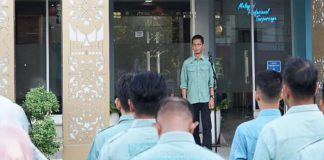 Kantor Pertanahan Kota Padang Laksanakan Apel Pagi, Bahas Efisiensi Anggaran 2025