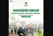 BAZNAS Padang Buka Beasiswa Hingga Semester 8, Mahasiswa Kurang Mampu Bisa Kuliah Gratis