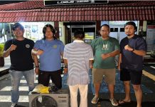Diduga Curi Outdoor AC Panasonic, RK Diciduk Tim Klewang di Alang Laweh