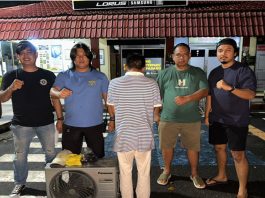 Diduga Curi Outdoor AC Panasonic, RK Diciduk Tim Klewang di Alang Laweh