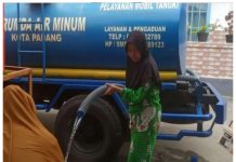 Krisis Air Bersih Melanda Padang, Perumda AM Kerahkan 10 Mobil Tangki untuk Layani Warga