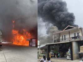 Kebakaran di Limau Manis Padang, 3 Ruko dan 2 Rumah Petak Hangus, Kerugian Rp3 Miliar