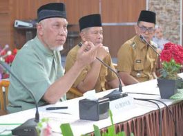 Perkuat Sinergi Pembangunan, Gubernur Mahyeldi Pimpin Rakor Pemprov Sumbar dan Pemkab Pasaman
