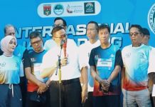 Evi Yandri Hadiri IMLF Jam Gadang Fun Run 2026, Semarakkan Perayaan 100 Tahun Jam Gadang