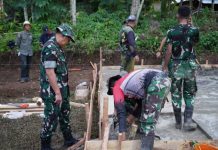 Danrem 032/Wbr Pastikan Pembangunan Huntara di Agam Tepat Waktu
