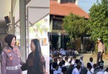 Bangun Generasi Taat Aturan, Ditlantas Polda Sumbar Gelar Sosialisasi Lalu Lintas di Sekolah
