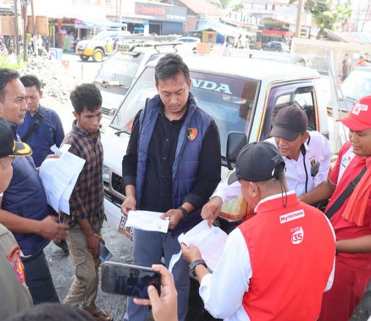 Polres Pasaman Barat Bersama Pemda dan Pertamina Gelar Sidak Distribusi BBM Bersubsidi di Sejumlah SPBU