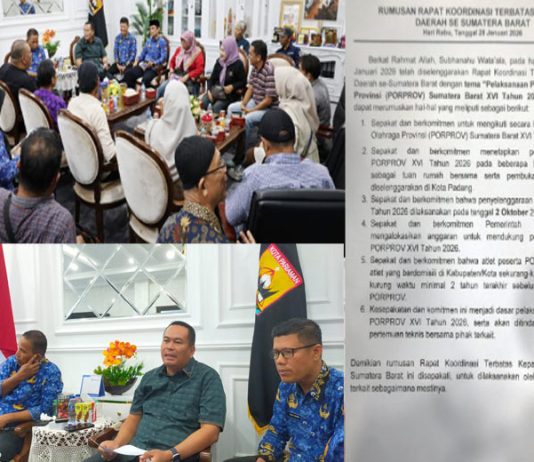 PORPROV Sumbar 2026 Diundur Oktober, Ini Sikap Pemko Pariaman