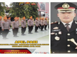 AKBP Agung Tribawanto Pimpin Apel Pagi Bernuansa Adat di Polres Pasaman Barat