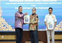 Pemko Pariaman Kembali Raih Opini WTP ke-13 Kalinya