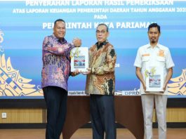 Pemko Pariaman Kembali Raih Opini WTP ke-13 Kalinya