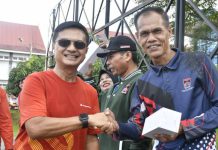 Senam Pagi ASN Padang Dirangkai Sosialisasi Sensus Ekonomi 2026