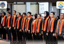 Pengukuhan Perdana, 33 Insinyur UNP Siap Hadapi Tantangan Global