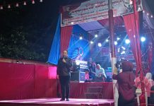 Nanda Satria Hadiri Malam Puncak HUT RI di Purus