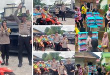 Kapolda Sumbar Salurkan Bantuan Sembako untuk 52 Jurnalis Terdampak Banjir di Padang