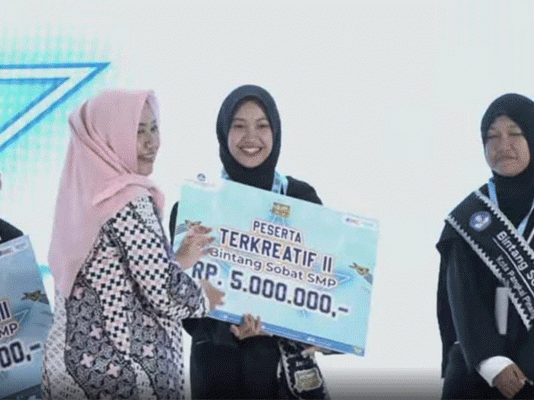 Jeneeta Maitsaa, Siswi SMP Unggul Dharmasraya, Raih Juara II Bintang Sobat SMP Tingkat Nasional