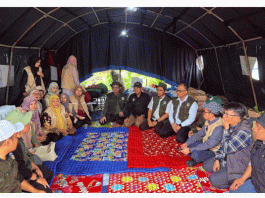 Dirjen Dikti Kunjungi Posko Relawan UNP di Palembayan Agam