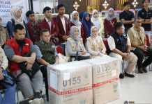 UNS Serahkan Bantuan Alat Penjernih Air dan Pendampingan Psikososial ke Posko UNP Peduli Bencana