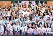 Wali Kota Padang, Fadly Amran, menghadiri kegiatan Inaugurasi Junior Chamber International