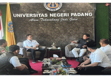 KONI Sumbar Jajaki Kolaborasi dengan UNP Majukan Dunia Olahraga