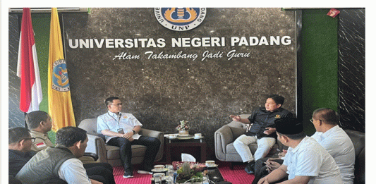 KONI Sumbar Jajaki Kolaborasi dengan UNP Majukan Dunia Olahraga