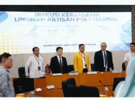 Perluas Jejaring Global, UNP Jajaki Kerjasama dengan Lingnan Artisan Polytechnic Tiongkok