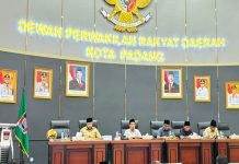 DPRD Padang Gelar Paripurna Ranperda APBD 2027, Belanja Daerah Capai Rp2,81 Triliun