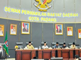 DPRD Padang Gelar Paripurna Ranperda APBD 2027, Belanja Daerah Capai Rp2,81 Triliun