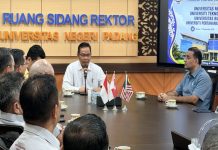 FT UNP, UTM, UBH dan UPNM Jajaki Kolaborasi Akademik dan Riset Bidang Teknik