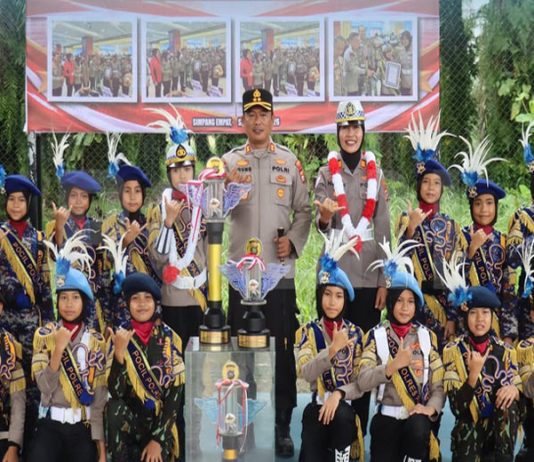 Kapolres Pasaman Barat Sambut Pocil Juara I Se-Sumbar, Apresiasi Prestasi dan Kedisiplinan Generasi Muda