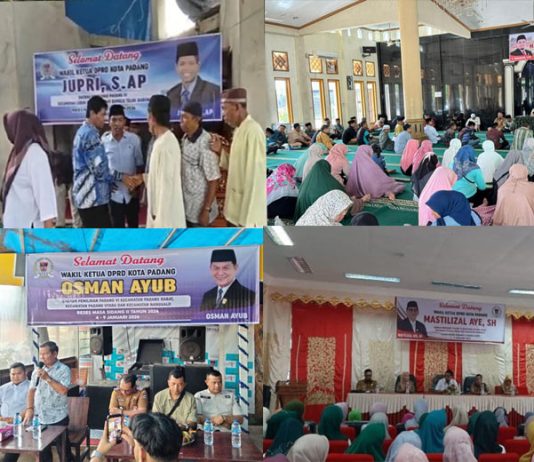 Reses Masa Sidang II 2026, Pimpinan DPRD Padang Fokus Penanganan Banjir