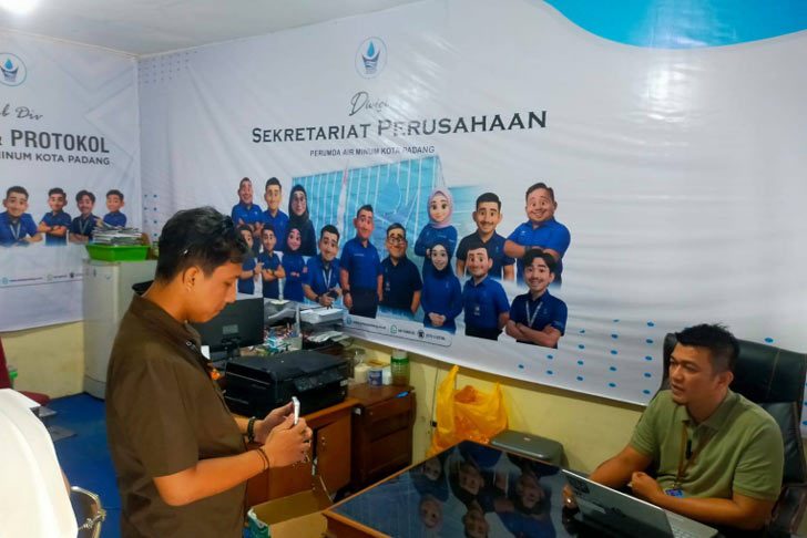 Perumda AM Kota Padang Percepat Pemulihan Layanan di Tengah Cuaca Tak Menentu