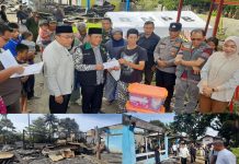 Rumah Hangus Terbakar, Pemko Padang Bergerak Cepat Salurkan Bantuan