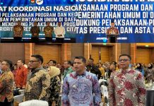 Bupati Solok Hadiri Rakornas Sinergi Urusan Pemerintahan Umum Kemendagri