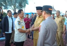 Hadiri Rakor R3P, Gubernur Sumbar Sambut Mendagri Tito Karnavian di BIM Padang Pariaman