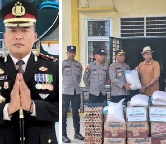 Kapolres Pasaman Barat Pastikan Pemulihan Sosial Dimulai dari Kebutuhan Dasar