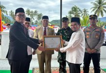 Upacara HAB ke-80 di Solok, Wabup Candra Bacakan Amanat Menag RI