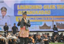 Pemprov Sumbar Resmikan Silek Tradisi Minangkabau sebagai Ekstrakurikuler Wajib di SMA/SMK/SLB
