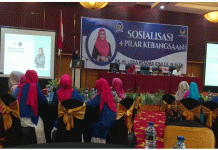 Lisda Hendrajoni Anggota DPR RI Komisi VIII asal Sumbar sosialisasi Empat Pilar Kebangsaan