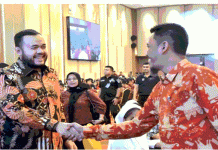 Wali Kota Padang, Fadly Amran, menghadiri perayaan Pesta Emas 50 tahun Rumah Sakit (RS) Yos Sudarso